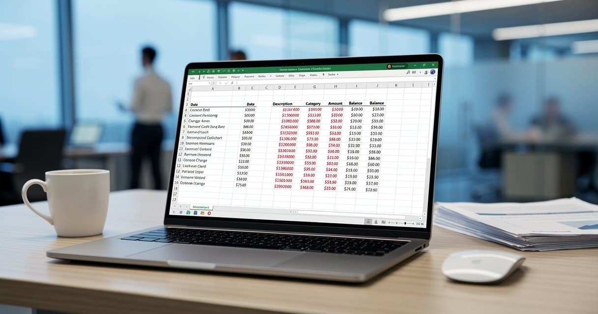Convert Credit Card Statements to Excel Correctly