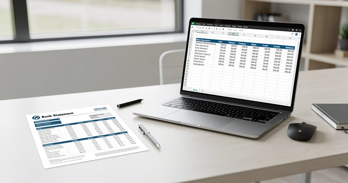 Convert Bank Statement to Excel: Step-by-Step Guide (2026)