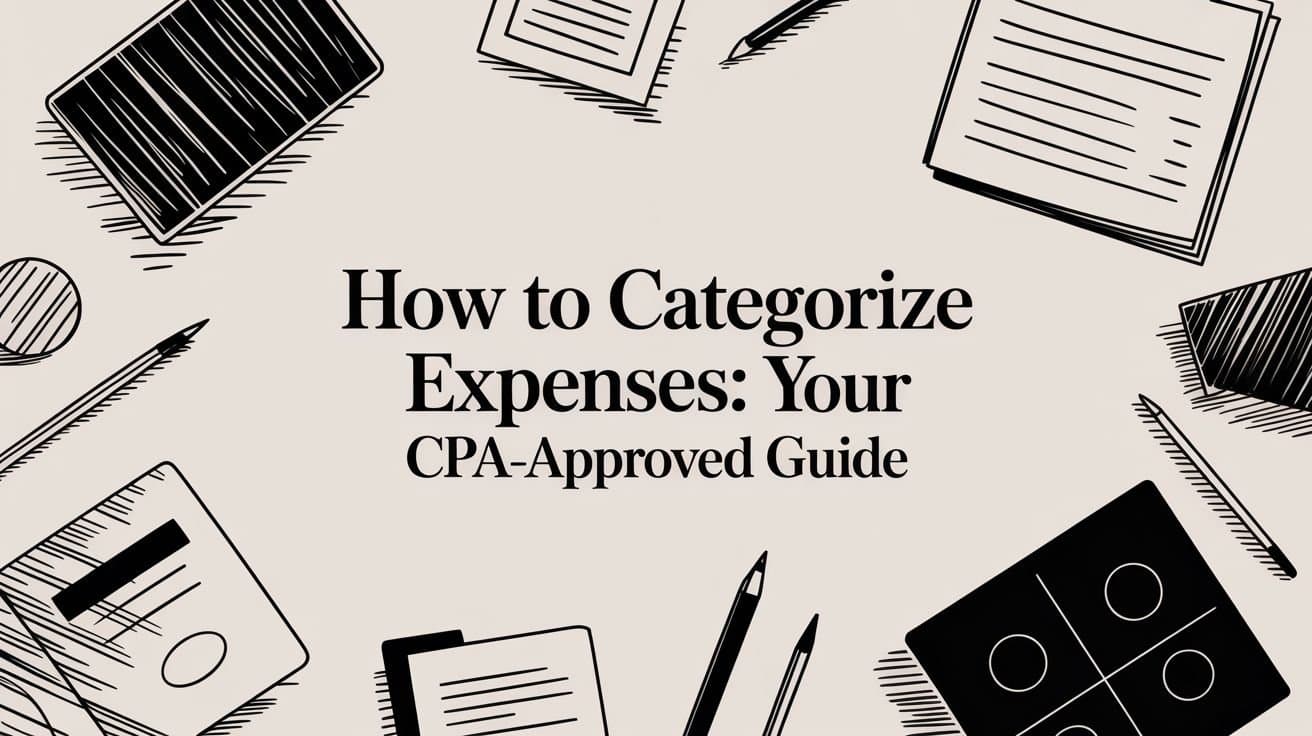 How to Categorize Expenses: An Expert Guide for 2026