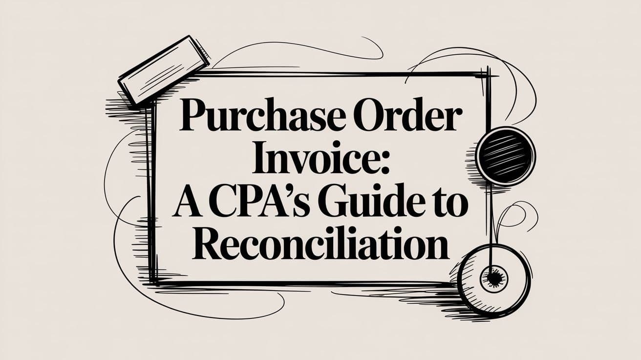 Purchase Order Invoice: A CPA's Guide to Reconciliation