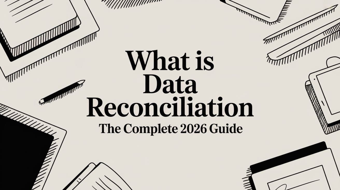 What Is Data Reconciliation: the Complete 2026 Guide
