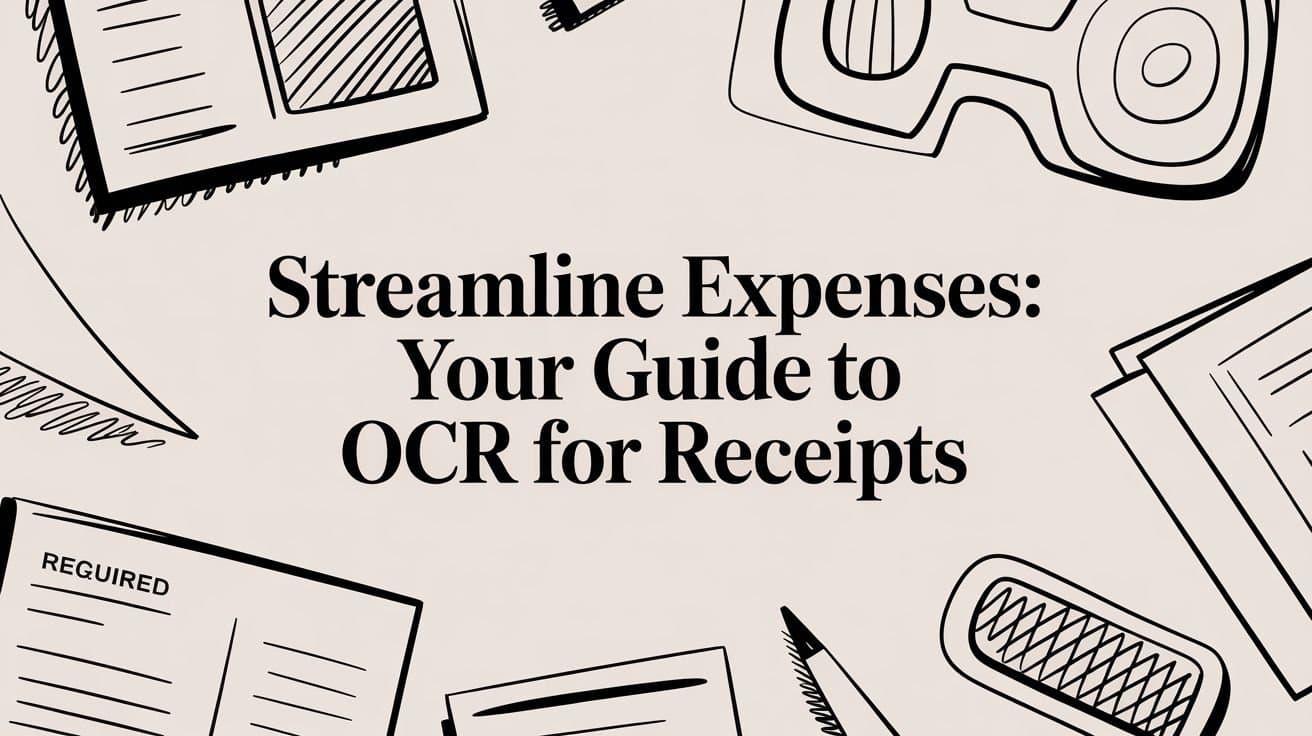 Streamline Expenses: Your Guide to OCR for Receipts