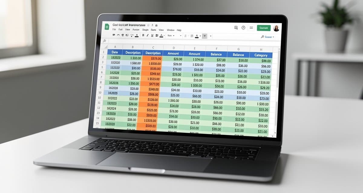 Import Bank Statements into Google Sheets Safely
